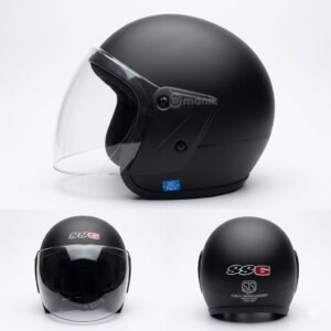 SSG Mat black helmet with SLS Certificate